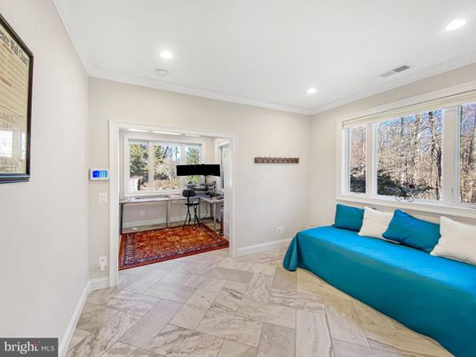 Home Office, Interior, Recessed Lighting