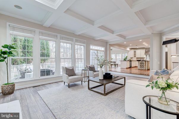 Interior, Kitchen, Living room, Recessed Lighting, Stainless Steel Appliances, Wood Texture Flooring