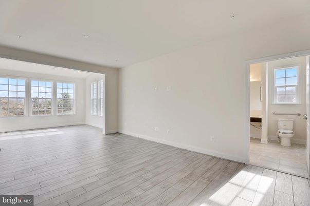 Bathroom, Empty room, Interior, Wood Texture Flooring