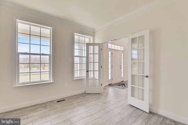 Empty room, Interior, Wood Texture Flooring