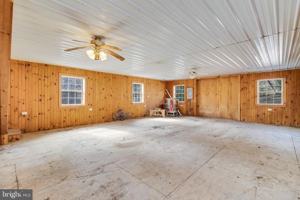 Empty room, Interior, Wooden Walls