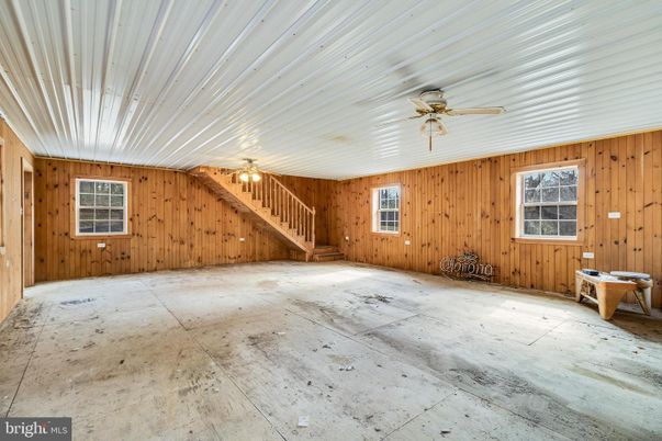 Empty room, Interior, Wooden Walls