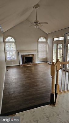 Fireplace, Interior, Wood Texture Flooring