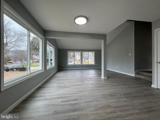 Empty room, Interior, Wood Texture Flooring