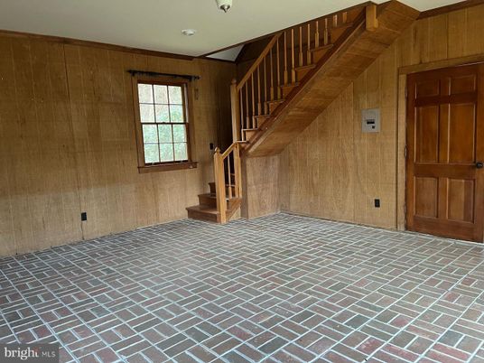 Empty room, Interior, Wooden Walls