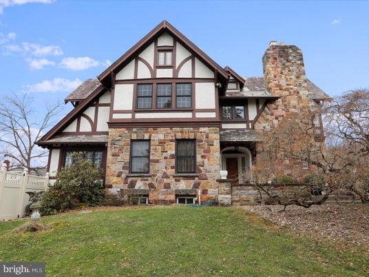 Exterior, Facade, Tudor Revival