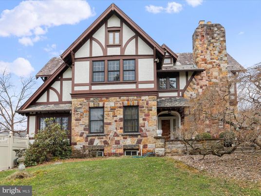 Exterior, Facade, Tudor Revival