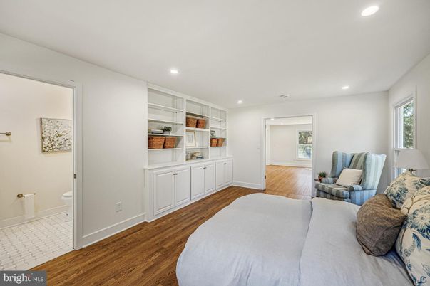 Bathroom, Bedroom, Interior, Recessed Lighting, Wood Texture Flooring