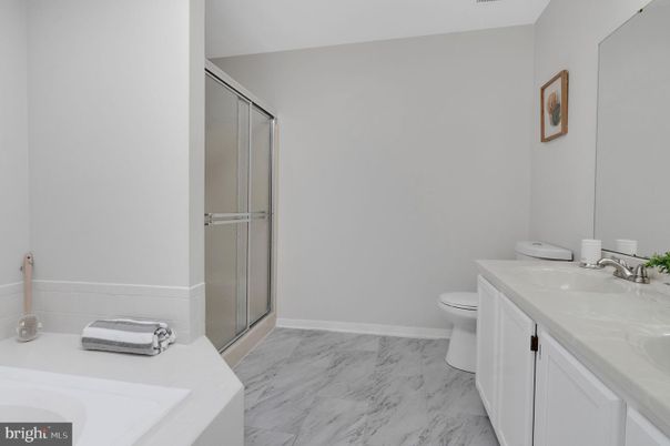 Bathroom, Glass Shower, Interior, Marble