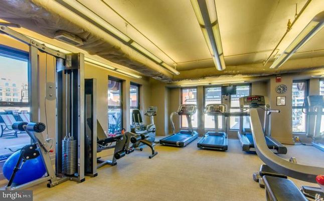 Fitness Equipment, Gym, Interior