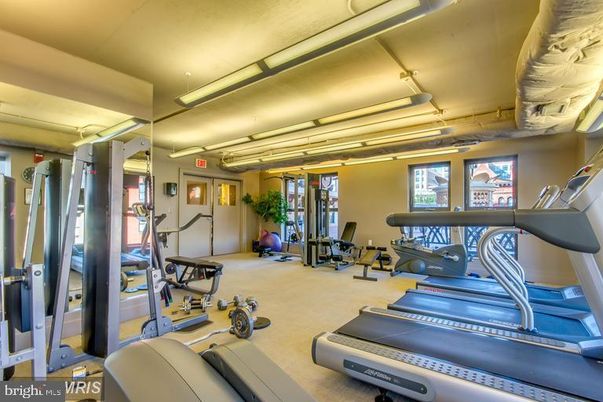 Fitness Equipment, Gym, Interior