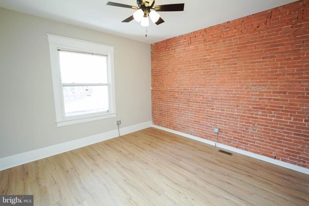 Empty room, Interior, Stone Walls, Wood Texture Flooring