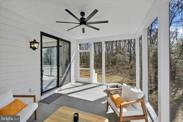 Interior, Sun Room, Wood Texture Flooring