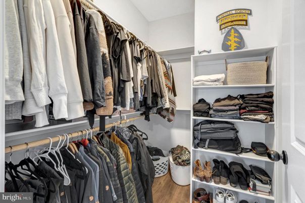 Interior, Walk-in Closets, Wood Texture Flooring