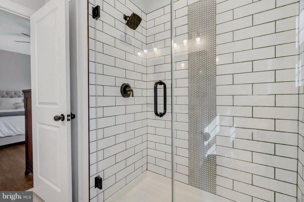 Bathroom, Bedroom, Glass Shower, Interior