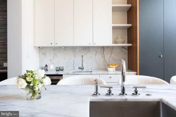 Interior, Kitchen, Marble Walls