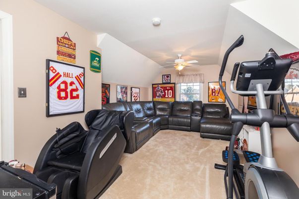 Home Theatre Room, Fitness Equipment, Interior