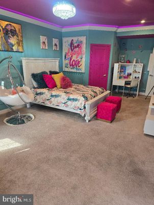 Bedroom, Fireplace, Interior, Recessed Lighting