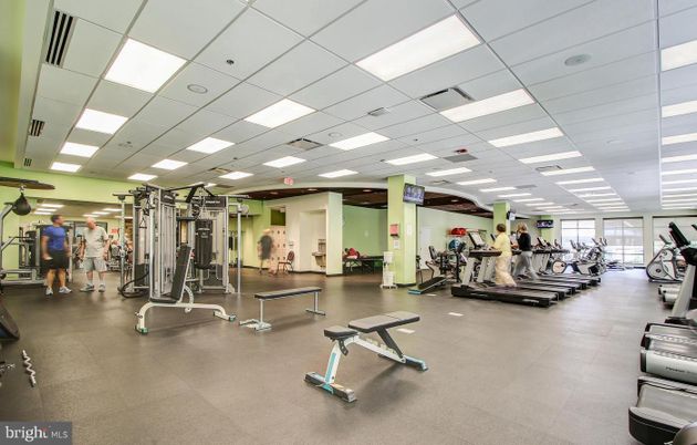 Fitness Equipment, Gym, Interior, Recessed Lighting