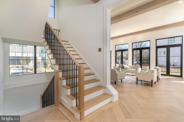Interior, Living room, Recessed Lighting, Wooden Beams, Wood Texture Flooring