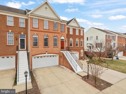 Attached, Exterior, Facade, Brick Facade, Rowhouse