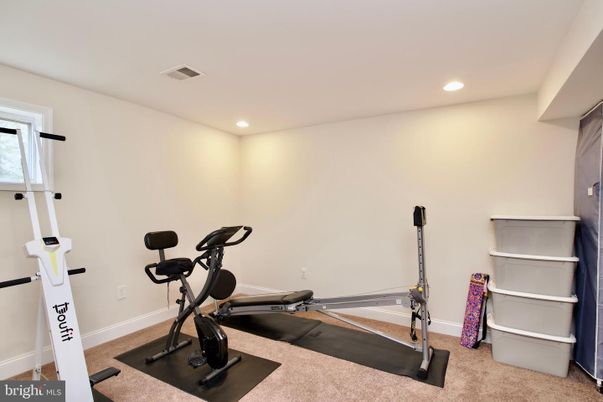 Fitness Equipment, Interior, Recessed Lighting