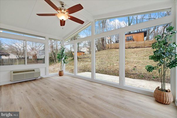 Interior, Sun Room, Wood Texture Flooring