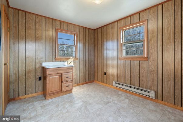 Empty room, Interior, Wooden Walls