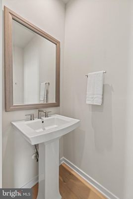 Bathroom, Interior, Wood Texture Flooring