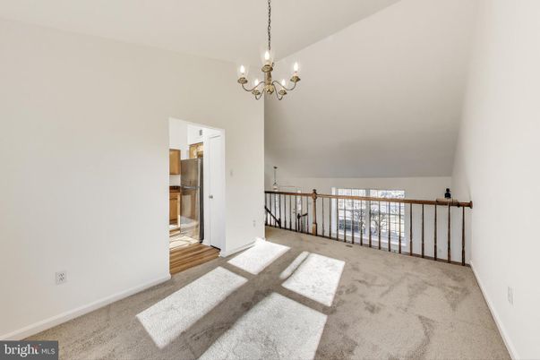 Chandelier, Empty room, Interior