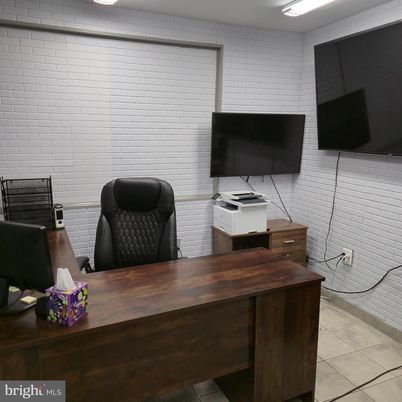 Home Office, Interior, Stone Walls