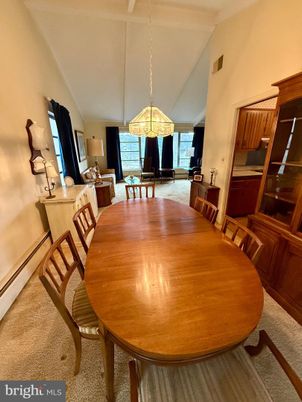 Dining room, Interior, Pendant Lights