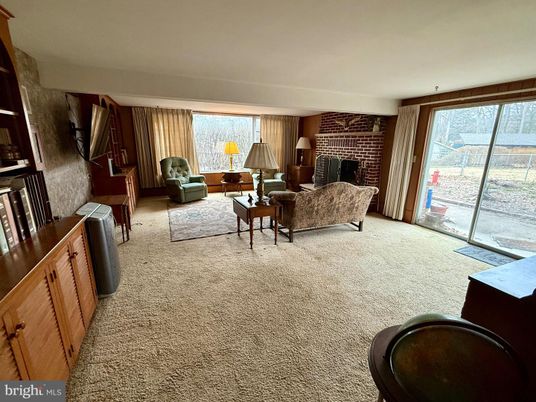 Fireplace, Interior, Living room, Stone Walls