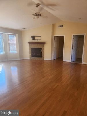 Empty room, Fireplace, Interior, Wood Texture Flooring