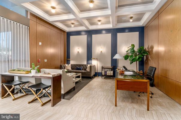 Home Office, Interior, Living room, Wooden Walls
