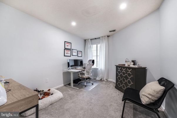 Home Office, Interior, Recessed Lighting