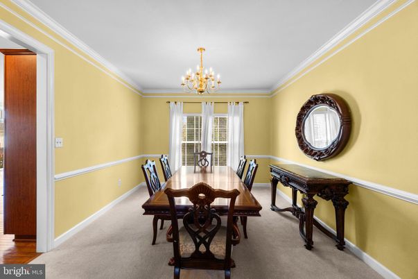 Chandelier, Dining room, Interior
