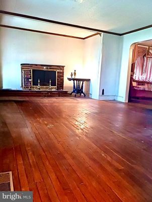 Empty room, Interior, Wood Texture Flooring