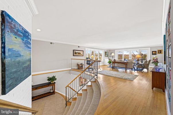Dining room, Interior, Living room, Recessed Lighting, Wood Texture Flooring