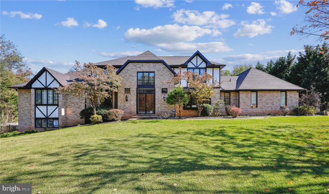 Exterior, Facade, Brick Facade, Tudor Revival