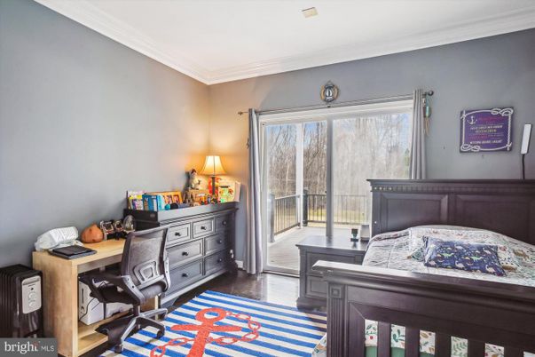 Bedroom, Home Office, Interior, Wood Texture Flooring