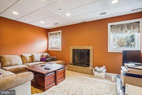 Fireplace, Interior, Living room, Recessed Lighting