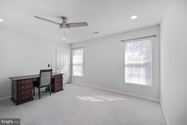 Home Office, Interior, Recessed Lighting