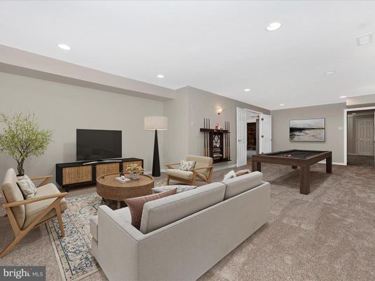Billiard Table, Game Room, Interior, Living room, Recessed Lighting