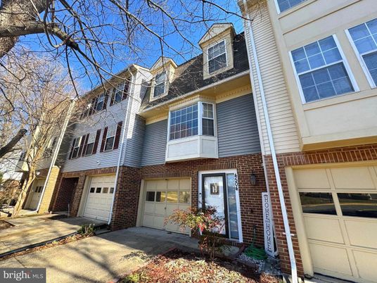 Attached, Exterior, Facade, Brick Facade, Rowhouse