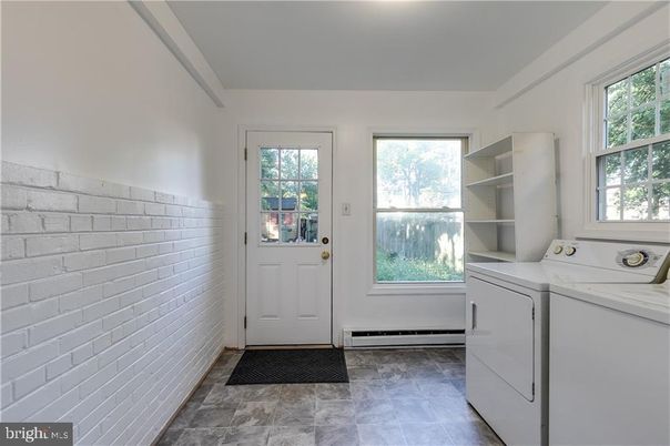 Interior, Stone Walls, Washer