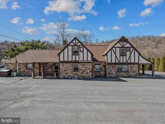 Backyard, Exterior, Facade, Brick Facade, Tudor Revival
