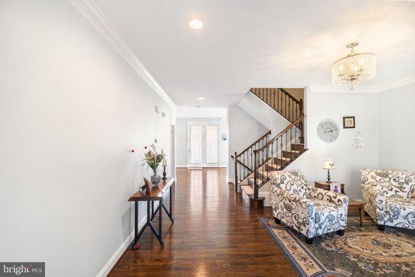 Chandelier, Interior, Recessed Lighting, Wood Texture Flooring