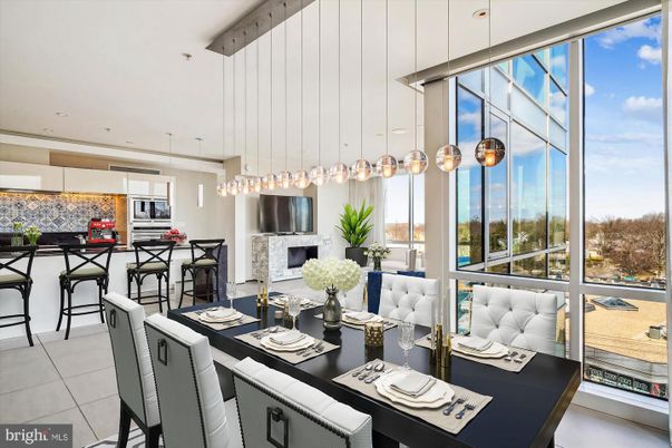 Dining room, Fireplace, Interior, Kitchen, Pendant Lights, Recessed Lighting