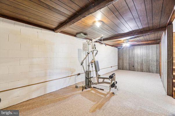 Fitness Equipment, Interior, Wooden Beams, Wooden Ceilings, Wooden Walls